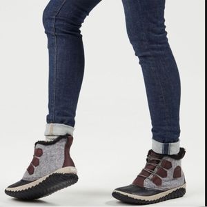 Dark Grey Sorel Out N About Plus Boot